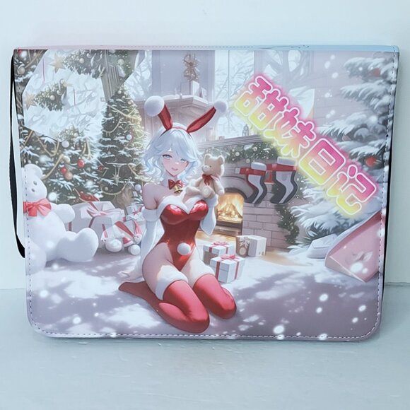 Furina Moonlight Beauty Xmas Card Binder 3-Ring Anime Waifu Redemption Folder - Picture 2 of 5